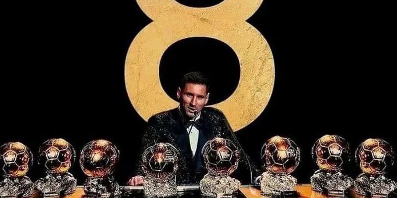 Messi có số lần giành Quả bóng vàng nhiều nhất lịch sử